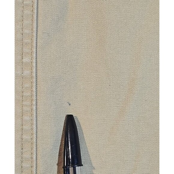 Cabela's for Women Duck Canvas Barn Chore Jacket Flannel Lined Pockets Tan XL - Picture 13 of 16